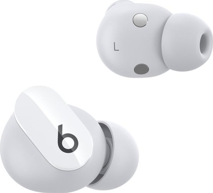 Currys Business | Beats BEATS Studio Buds Wireless Bluetooth Noise-Cancelling Earbuds - White Beats BEATS Studio Buds Wireless Bluetooth Noise-Cancelling Earbuds - White