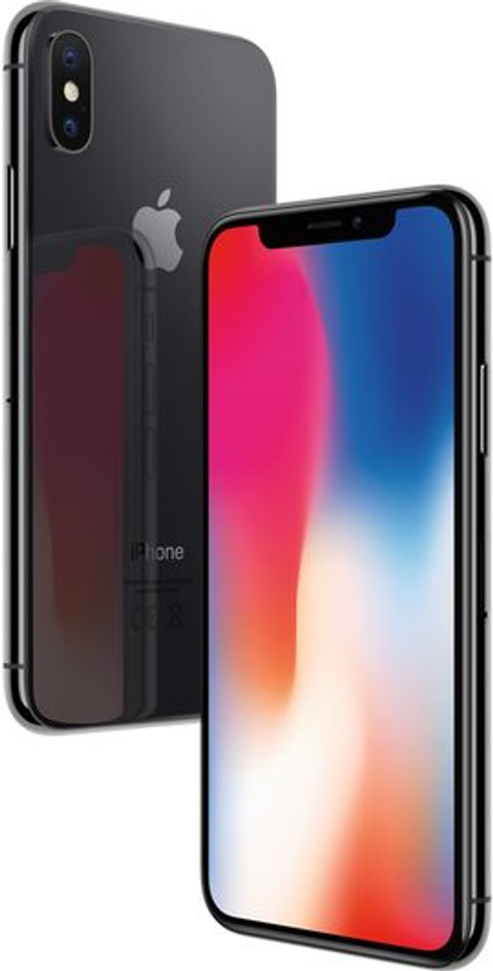 Currys Business | Apple APPLE Refurbished iPhone X - 64 GB, Space Grey Apple APPLE Refurbished iPhone X - 64 GB, Space Grey