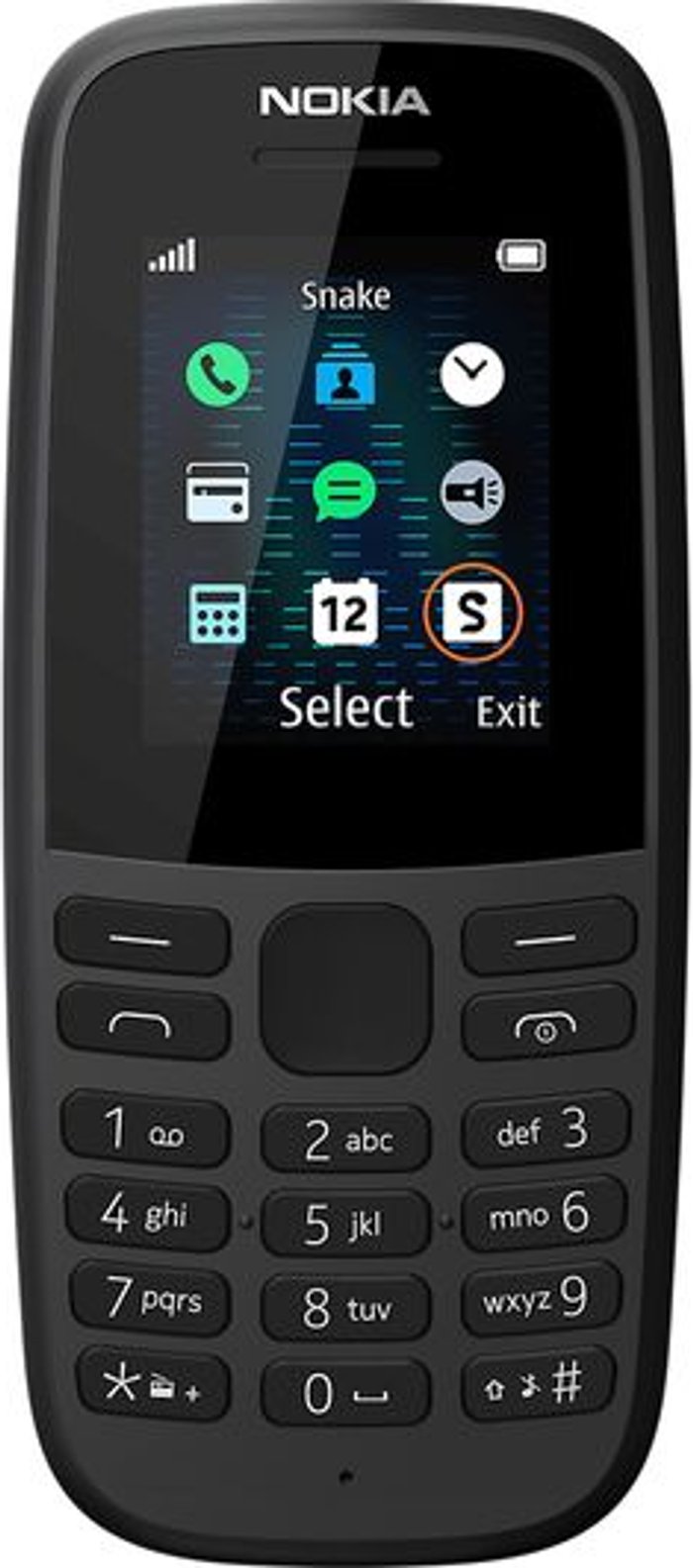 Currys Business | Nokia NOKIA 105 - 4 MB, Black Nokia NOKIA 105 - 4 MB, Black