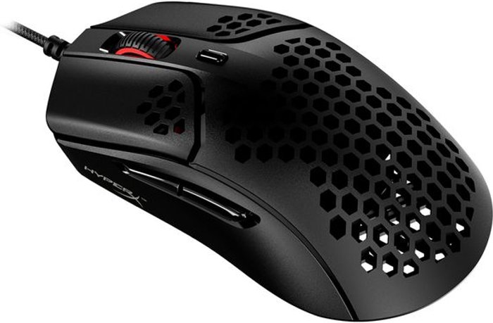 Currys Business | HYPERX HYPERX Pulsefire Haste RGB Optical Gaming Mouse, Black HYPERX HYPERX Pulsefire Haste RGB Optical Gaming Mouse, Black