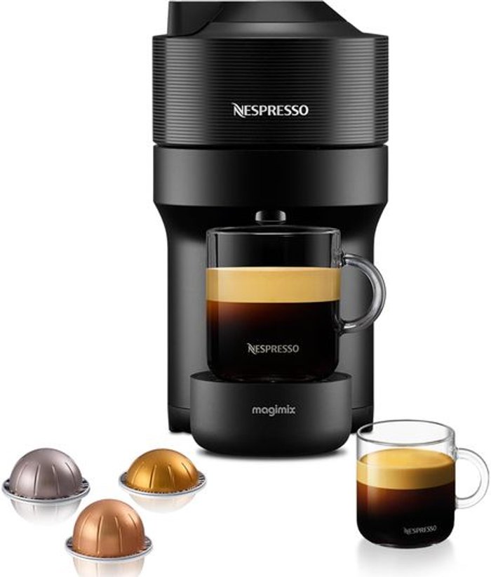 Currys Business | Nespresso by Magimix Nespresso by Magimix Vertuo POP 11729 Pod Coffee Machine - Black Nespresso by Magimix Nespresso by Magimix Vertuo POP 11729 Pod Coffee Machine - Black