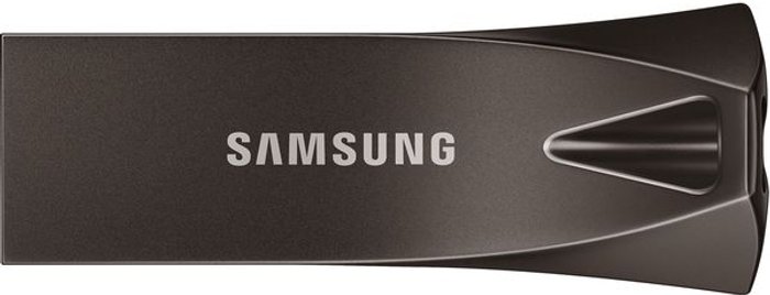 Currys Business | Samsung SAMSUNG Bar Plus USB 3.1 Memory Stick - 256 GB, Titan Grey, Silver/Grey Samsung SAMSUNG Bar Plus USB 3.1 Memory Stick - 256 GB, Titan Grey, Silver/Grey