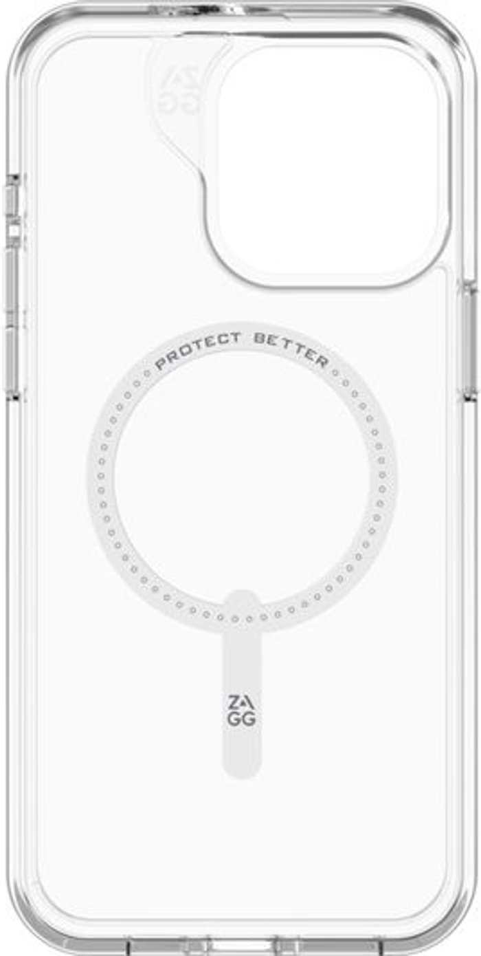 Currys Business | Zagg ZAGG Crystal Palace Snap iPhone 15 Pro Max Case - Clear Zagg ZAGG Crystal Palace Snap iPhone 15 Pro Max Case - Clear