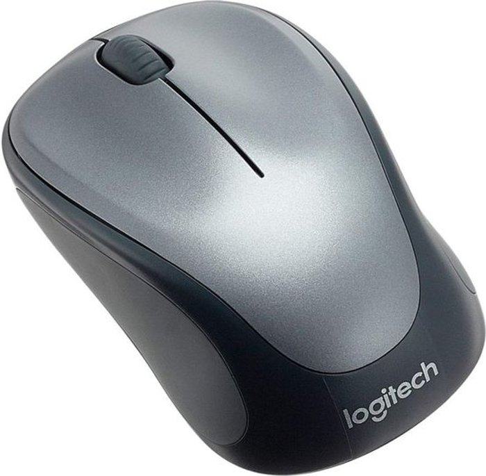 Currys Business | Logitech LOGITECH M235 Wireless Optical Mouse - Red Logitech LOGITECH M235 Wireless Optical Mouse - Red