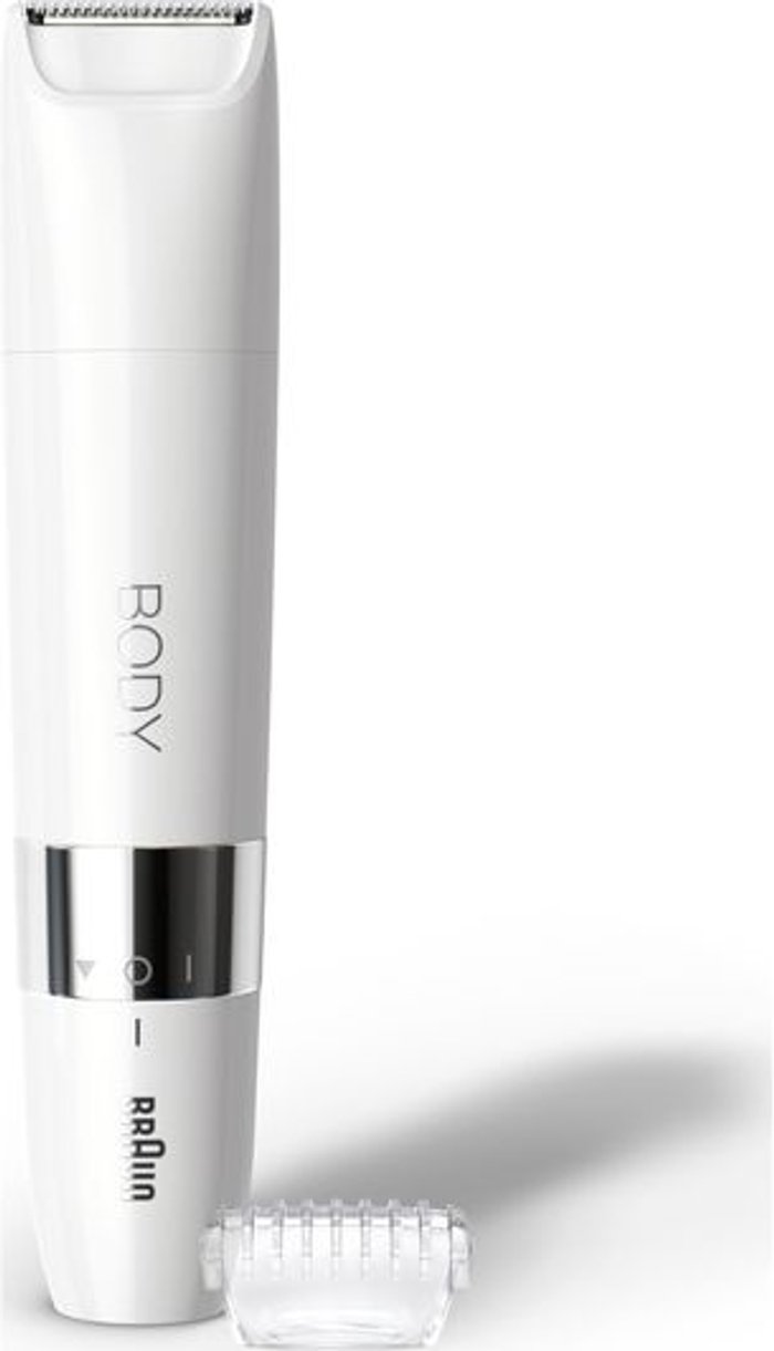 Currys Business | Braun BRAUN BS1000 Body Mini Trimmer White Braun BRAUN BS1000 Body Mini Trimmer White