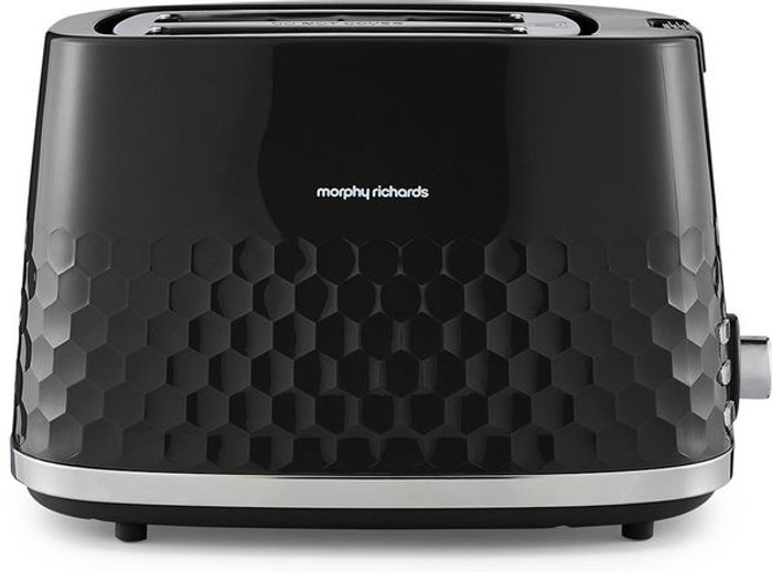 Currys Business | Morphy Richards MORPHY RICHARDS Hive 220031 2-Slice Toaster - Black Morphy Richards MORPHY RICHARDS Hive 220031 2-Slice Toaster - Black