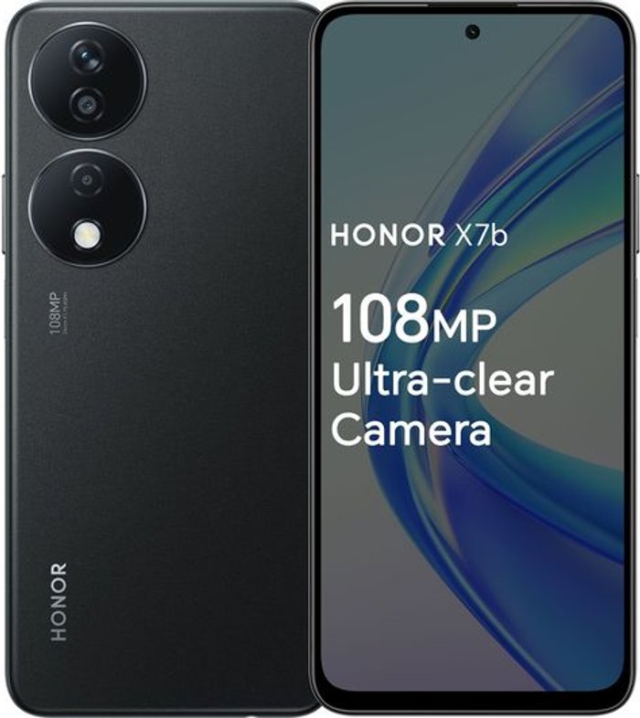 Currys Business | Honor HONOR X7b - 128 GB, Midnight Black, Black Honor HONOR X7b - 128 GB, Midnight Black, Black