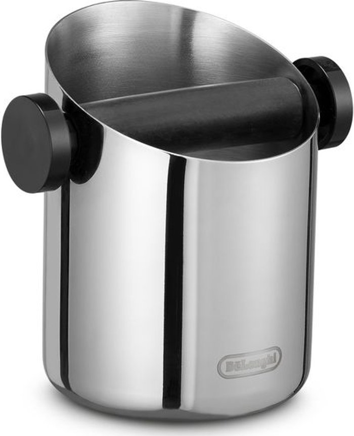 Currys Business | Delonghi DELONGHI DLSC059 Coffee Knock Box - Silver Delonghi DELONGHI DLSC059 Coffee Knock Box - Silver