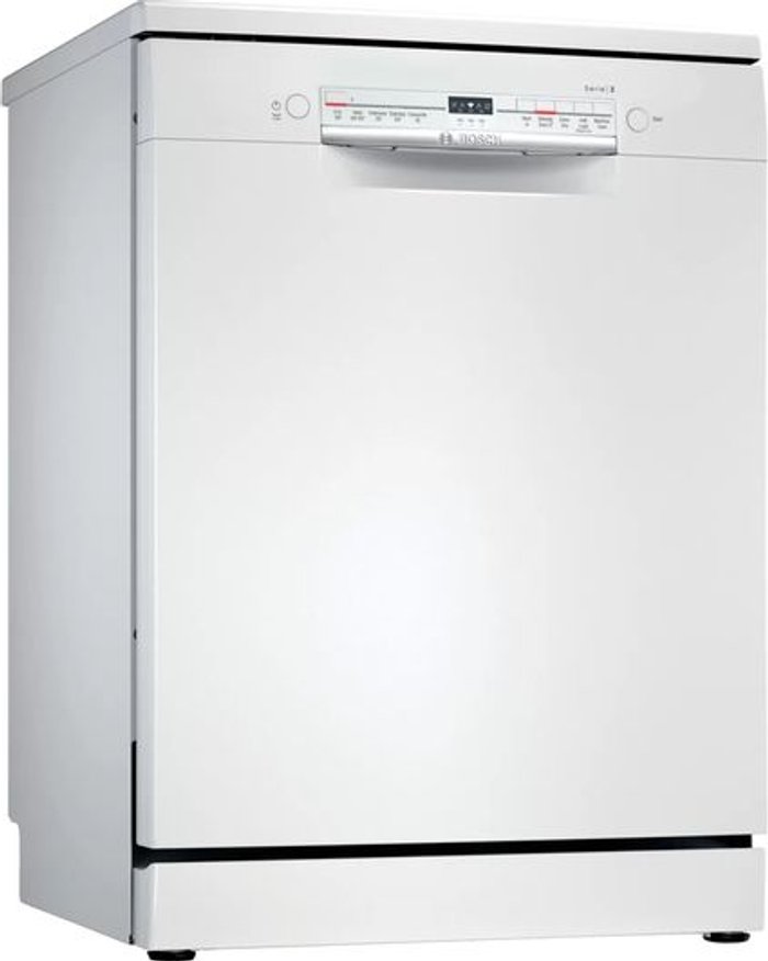 Currys Business | Bosch BOSCH Serie 2 SMS2ITW08G Full-size WiFi-enabled Dishwasher - White Bosch BOSCH Serie 2 SMS2ITW08G Full-size WiFi-enabled Dishwasher - White