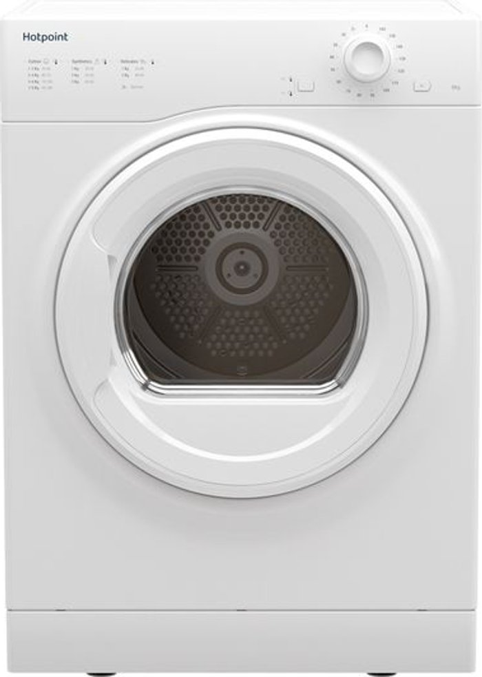 Currys Business | Hotpoint HOTPOINT H1 D80W UK 8 kg Vented Tumble Dryer - White Hotpoint HOTPOINT H1 D80W UK 8 kg Vented Tumble Dryer - White