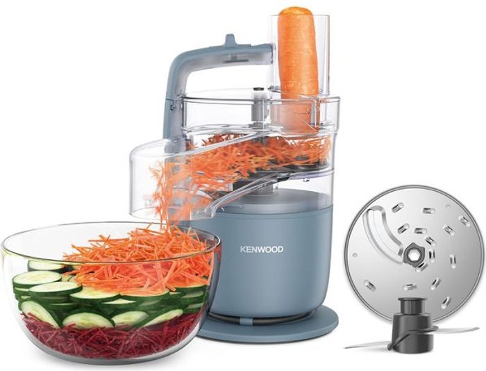 Currys Business | Kenwood KENWOOD Multipro Go FDP22.130GY Food Processor - Grey Kenwood KENWOOD Multipro Go FDP22.130GY Food Processor - Grey