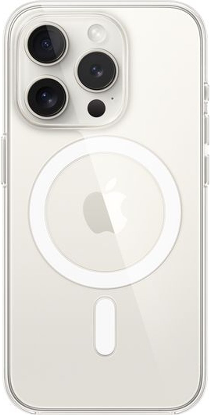 Currys Business | Apple APPLE iPhone 15 Pro Clear Case with MagSafe - Clear, Clear Apple APPLE iPhone 15 Pro Clear Case with MagSafe - Clear, Clear