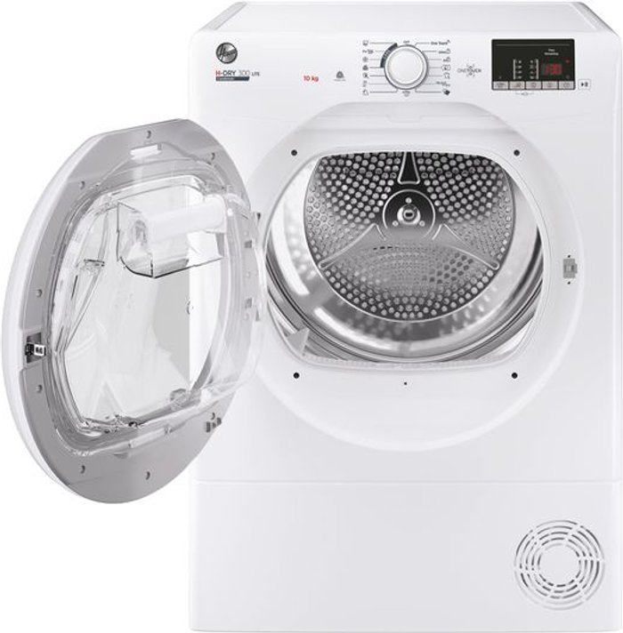 Currys Business | Hoover Candy Smart CSEC8DF 8Kg Condenser Tumble Dryer - White - B Rated Hoover Candy Smart CSEC8DF 8Kg Condenser Tumble Dryer - White - B Rated