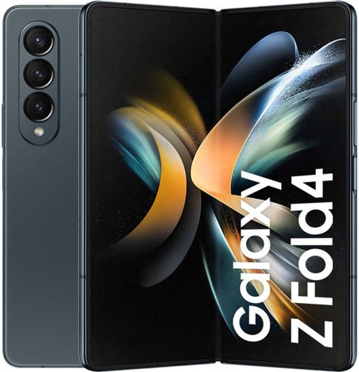 Currys Business | Samsung SAMSUNG Galaxy Z Fold4 - 512 GB, Grey Green Samsung SAMSUNG Galaxy Z Fold4 - 512 GB, Grey Green