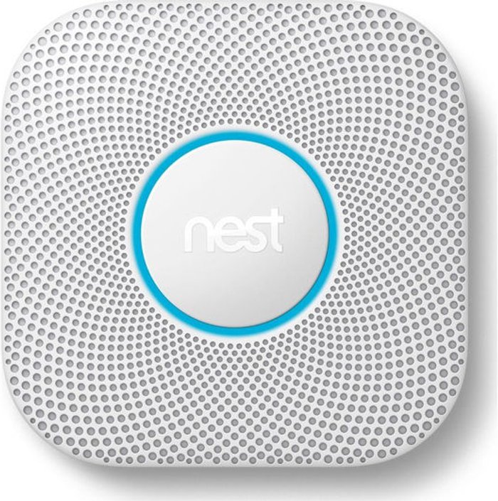 Currys Business | Google Nest GOOGLE Nest Protect 2nd Generation Smoke and Carbon Monoxide Alarm - Battery operated Google Nest GOOGLE Nest Protect 2nd Generation Smoke and Carbon Monoxide Alarm - Battery operated