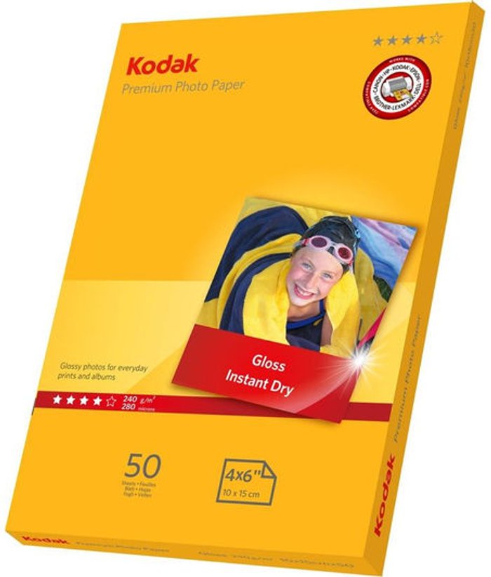 Currys Business | Kodak KODAK Premium 100 x 150 mm Photo Paper - 50 Sheets Kodak KODAK Premium 100 x 150 mm Photo Paper - 50 Sheets