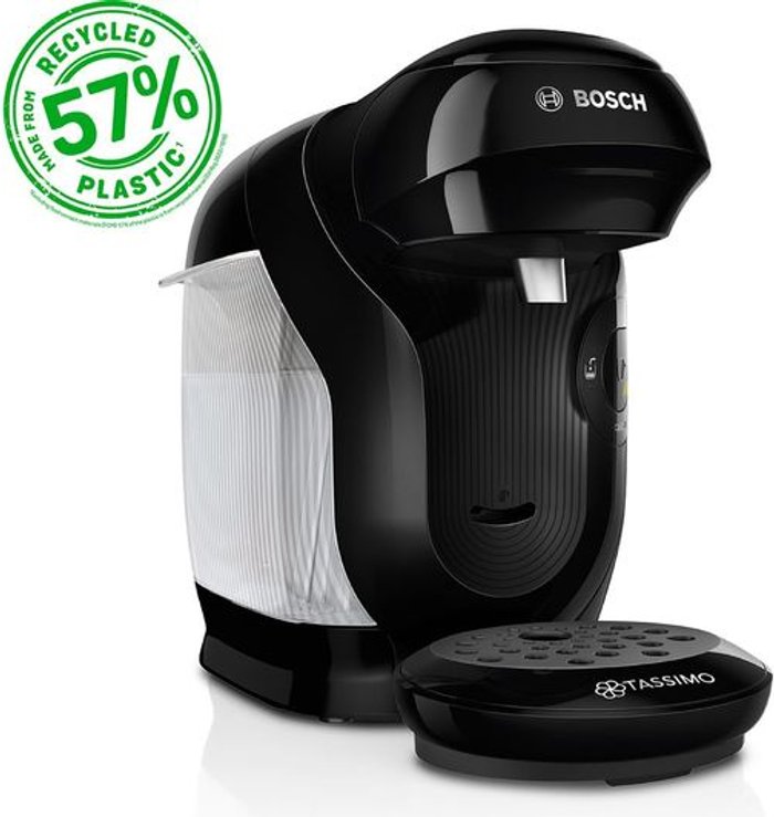Currys Business | Tassimo TASSIMO by Bosch Style TAS1102GB Coffee Machine - Black Tassimo TASSIMO by Bosch Style TAS1102GB Coffee Machine - Black