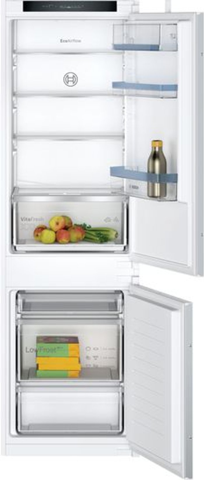 Currys Business | Bosch BOSCH Serie 4 KIV86VSE0G Integrated 60/40 Fridge Freezer - Bosch BOSCH Serie 4 KIV86VSE0G Integrated 60/40 Fridge Freezer -