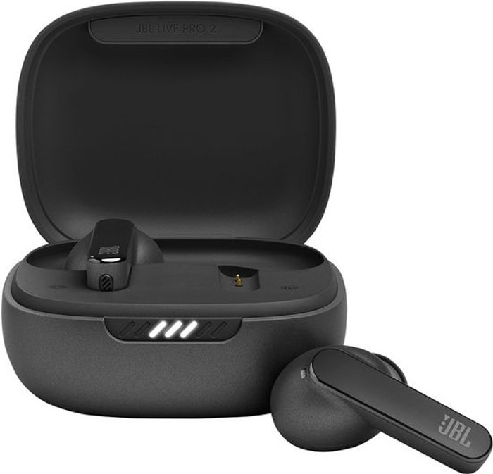 Currys Business | JBL JBL Live Pro 2 TWS Wireless Bluetooth Noise-Cancelling Earbuds - Black JBL JBL Live Pro 2 TWS Wireless Bluetooth Noise-Cancelling Earbuds - Black