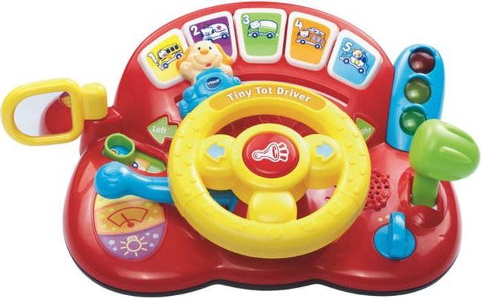 Currys Business | Vtech VTECH Baby Tiny Tot Driver Toy Vtech VTECH Baby Tiny Tot Driver Toy