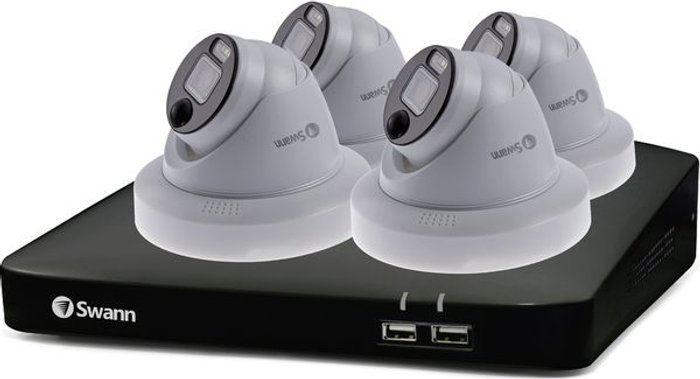 Currys Business | Swann SWANN SWDVK-846804DE-EU 8-Channel Full HD DVR Security System - 1 TB, 4 Cameras Swann SWANN SWDVK-846804DE-EU 8-Channel Full HD DVR Security System - 1 TB, 4 Cameras