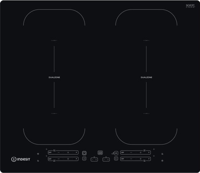 Currys Business | Indesit INDESIT IB 88B60 NE Electric Ceramic Hob - Black Indesit INDESIT IB 88B60 NE Electric Ceramic Hob - Black