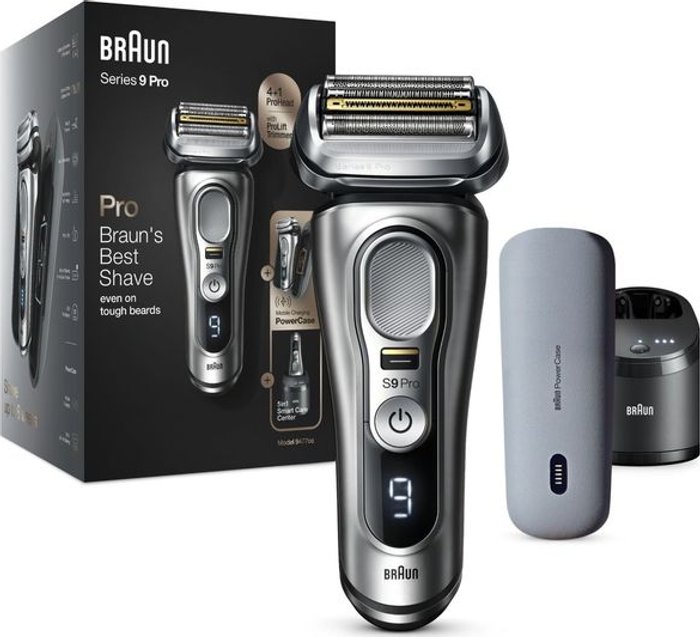 Currys Business | Braun Braun Series 9 Mens Shaver Grey Braun Braun Series 9 Mens Shaver Grey