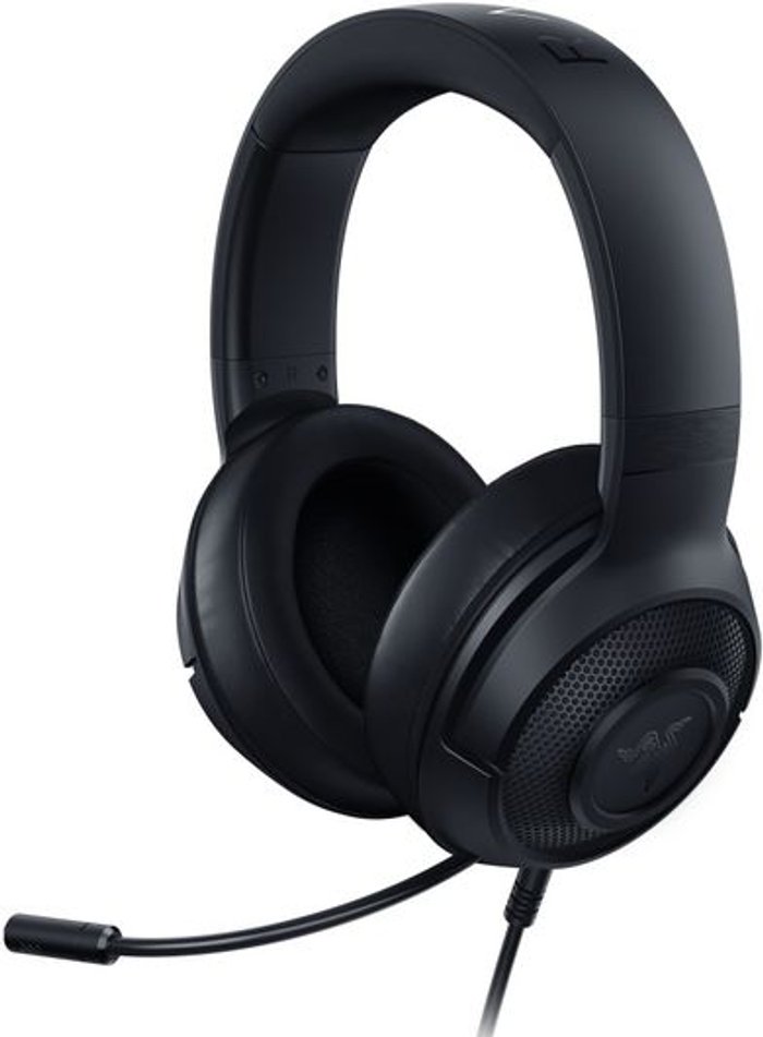 Currys Business | Razer RAZER Kraken X Lite 7.1 Gaming Headset - Black, Black Razer RAZER Kraken X Lite 7.1 Gaming Headset - Black, Black