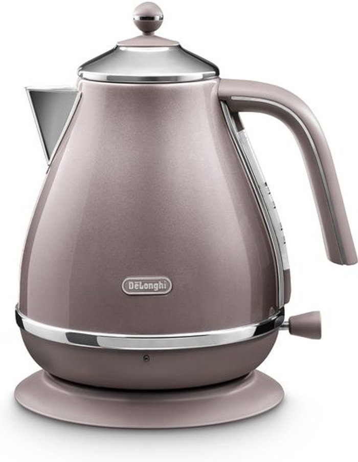 Currys Business | Delonghi DELONGHI Icona Metallics KBOT3001.PK Jug Kettle - Violet Delonghi DELONGHI Icona Metallics KBOT3001.PK Jug Kettle - Violet