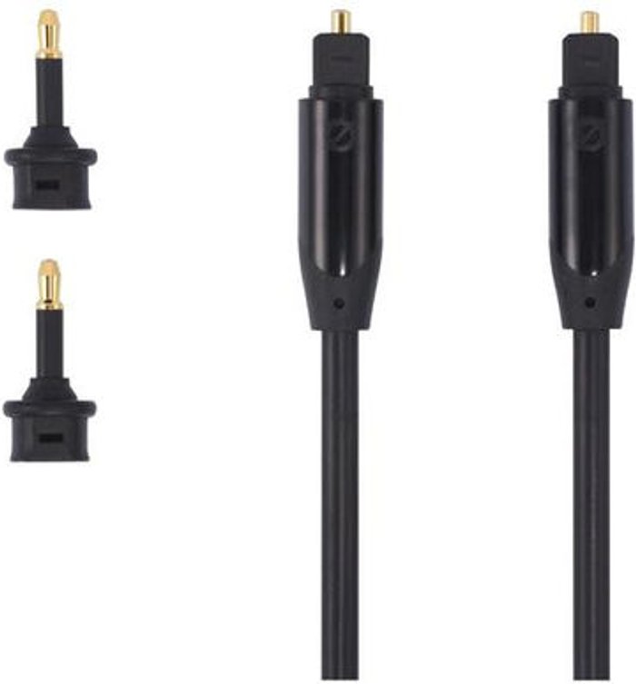 Currys Business | SANDSTROM AV SANDSTROM AV Black Series Digital Optical Cable - 3 m SANDSTROM AV SANDSTROM AV Black Series Digital Optical Cable - 3 m