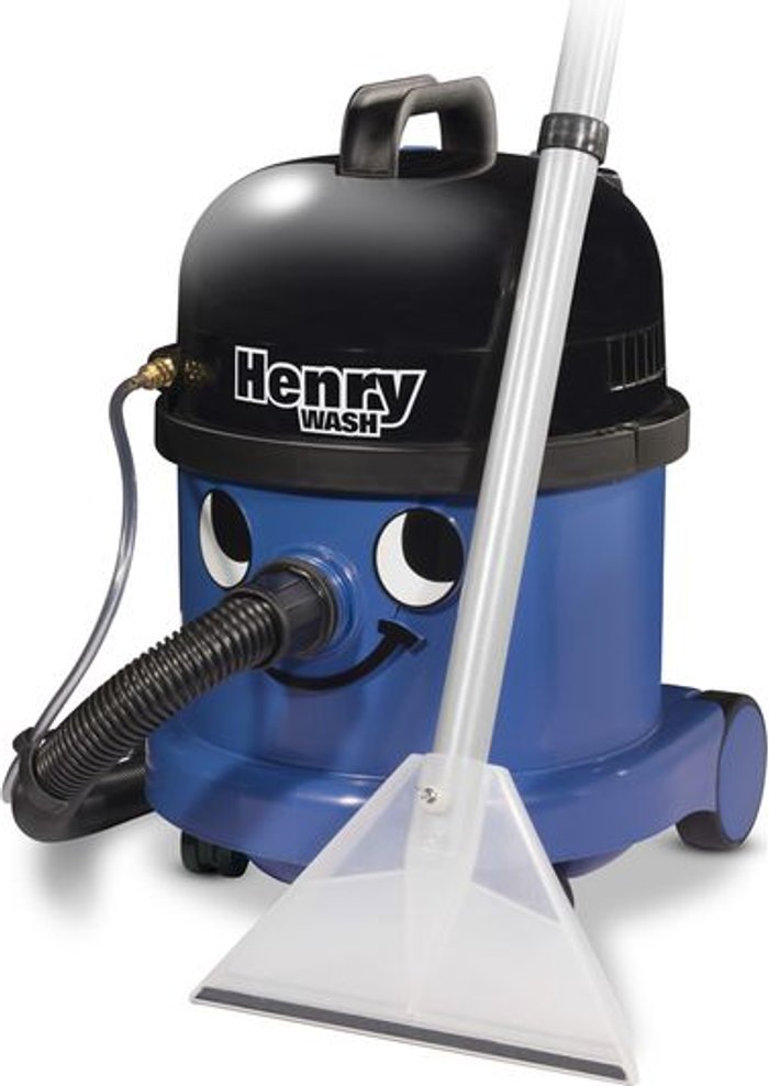 Currys Business | Numatic NUMATIC Henry Wash HWV370 Cylinder Carpet Cleaner - Blue Numatic NUMATIC Henry Wash HWV370 Cylinder Carpet Cleaner - Blue