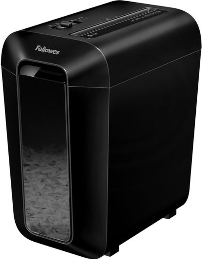 Currys Business | Fellowes FELLOWES Powershred LX65 Cross Cut Paper Shredder Fellowes FELLOWES Powershred LX65 Cross Cut Paper Shredder