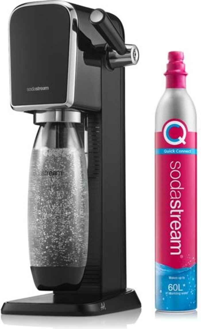Currys Business | Sodastream Sodastream Art Sparkling Water Maker - Black Sodastream Sodastream Art Sparkling Water Maker - Black