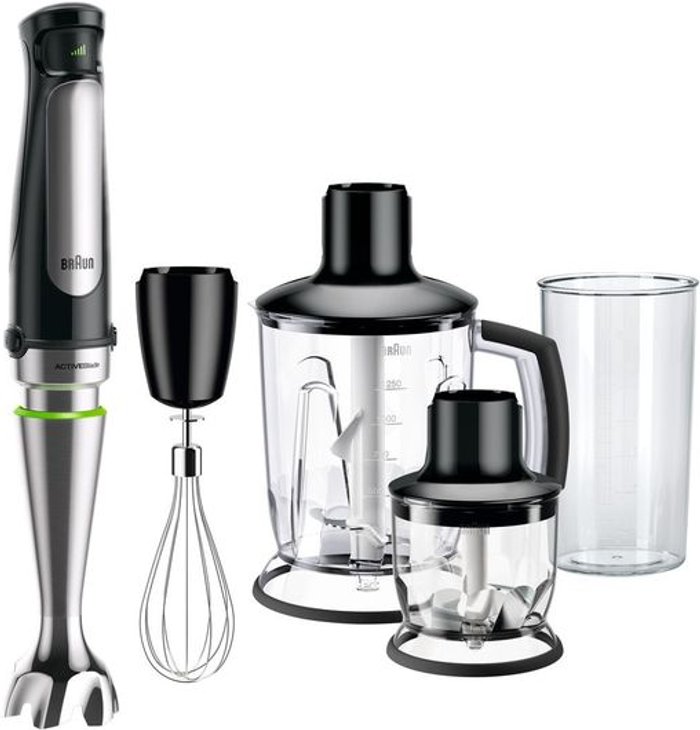 Currys Business | Braun BRAUN MultiQuick 7 MQ7045 Hand Blender - Black Braun BRAUN MultiQuick 7 MQ7045 Hand Blender - Black