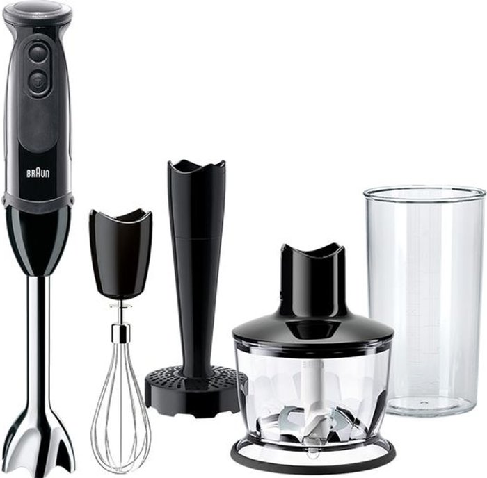 Currys Business | Braun BRAUN MultiQuick 5 MQ5237 Hand Blender - Black Braun BRAUN MultiQuick 5 MQ5237 Hand Blender - Black