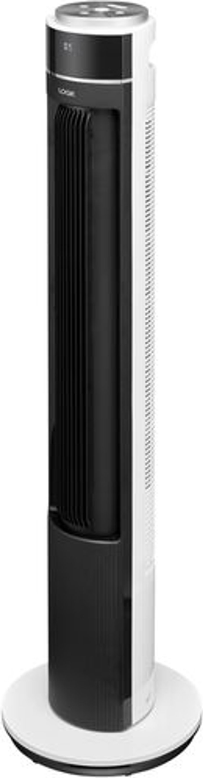 Currys Business | Logik LOGIK LTFDCB21 Portable Tower Fan - Black & White Logik LOGIK LTFDCB21 Portable Tower Fan - Black & White