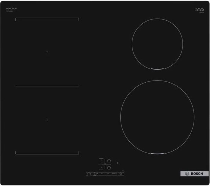 Currys Business | Bosch BOSCH Serie 4 PWP611BB5E Electric Induction Hob - Black Bosch BOSCH Serie 4 PWP611BB5E Electric Induction Hob - Black
