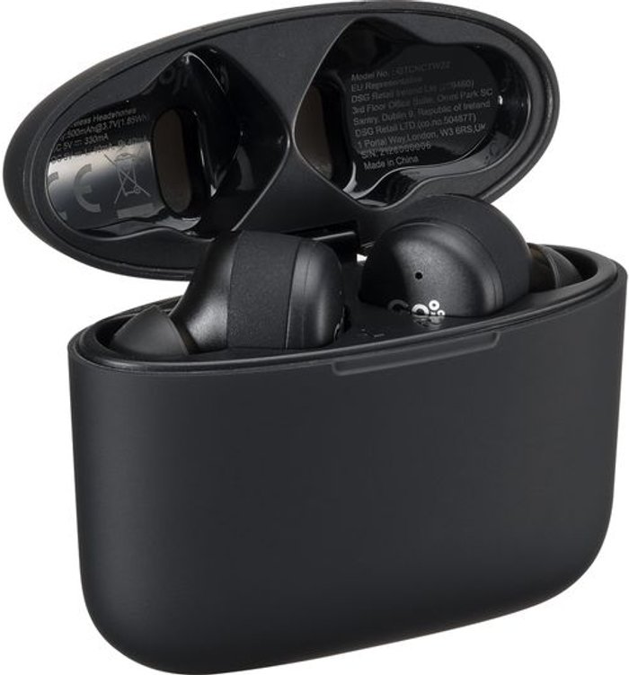 Currys Business | Goji GOJI GTCNCTW22 Wireless Bluetooth Noise-Cancelling Earbuds - Black Goji GOJI GTCNCTW22 Wireless Bluetooth Noise-Cancelling Earbuds - Black