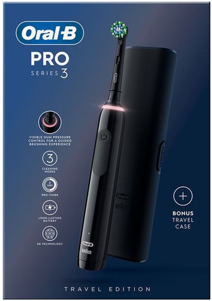 Currys Business | Oral B ORAL B Pro 3 3500 Electric Toothbrush Oral B ORAL B Pro 3 3500 Electric Toothbrush