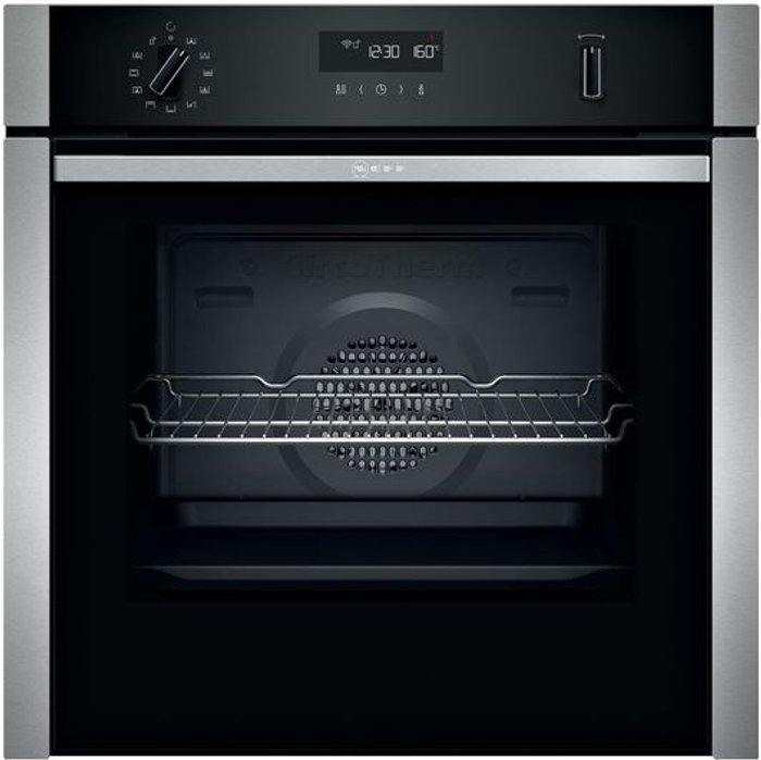 Currys Business | NEFF Neff B6Ach7Hh0B Black Built-In Single Electric Multifunction Oven NEFF Neff B6Ach7Hh0B Black Built-In Single Electric Multifunction Oven