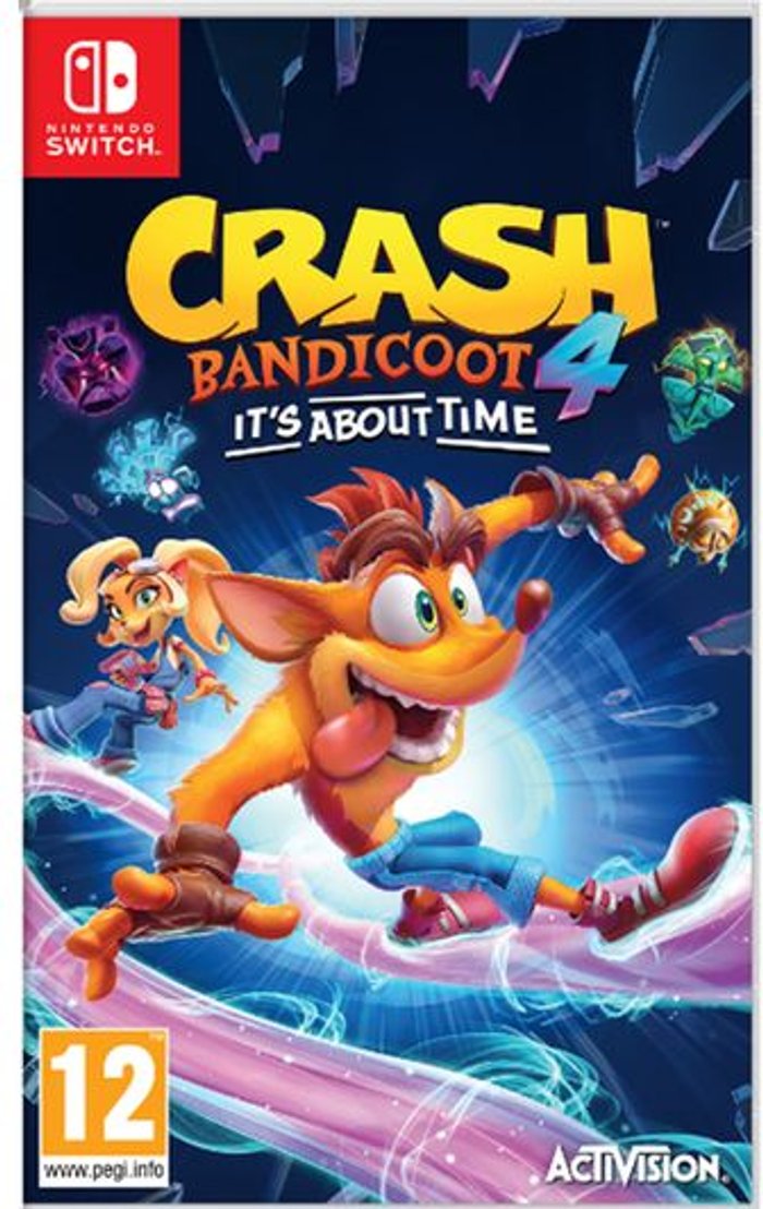 Currys Business | NINTENDO SWITCH NINTENDO SWITCH Crash Bandicoot 4: It's About Time NINTENDO SWITCH NINTENDO SWITCH Crash Bandicoot 4: It's About Time