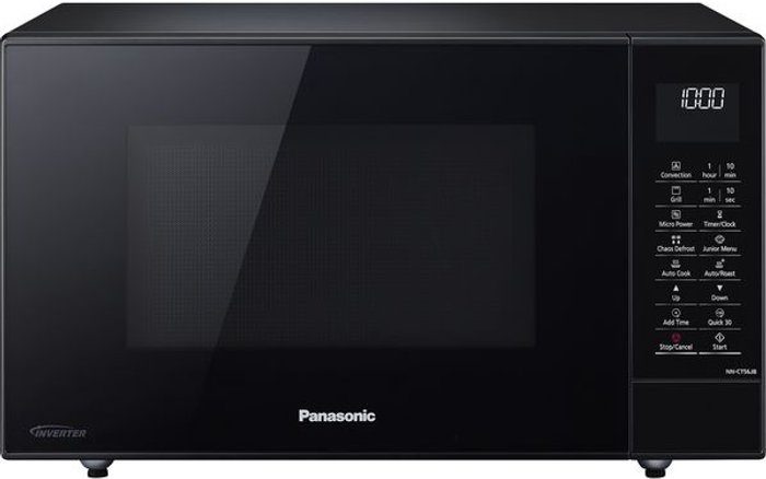 Currys Business | Panasonic Panasonic NN-CT56JBBPQ 27L 1000W Digital Combination Inverter Microwave - Black Panasonic Panasonic NN-CT56JBBPQ 27L 1000W Digital Combination Inverter Microwave - Black