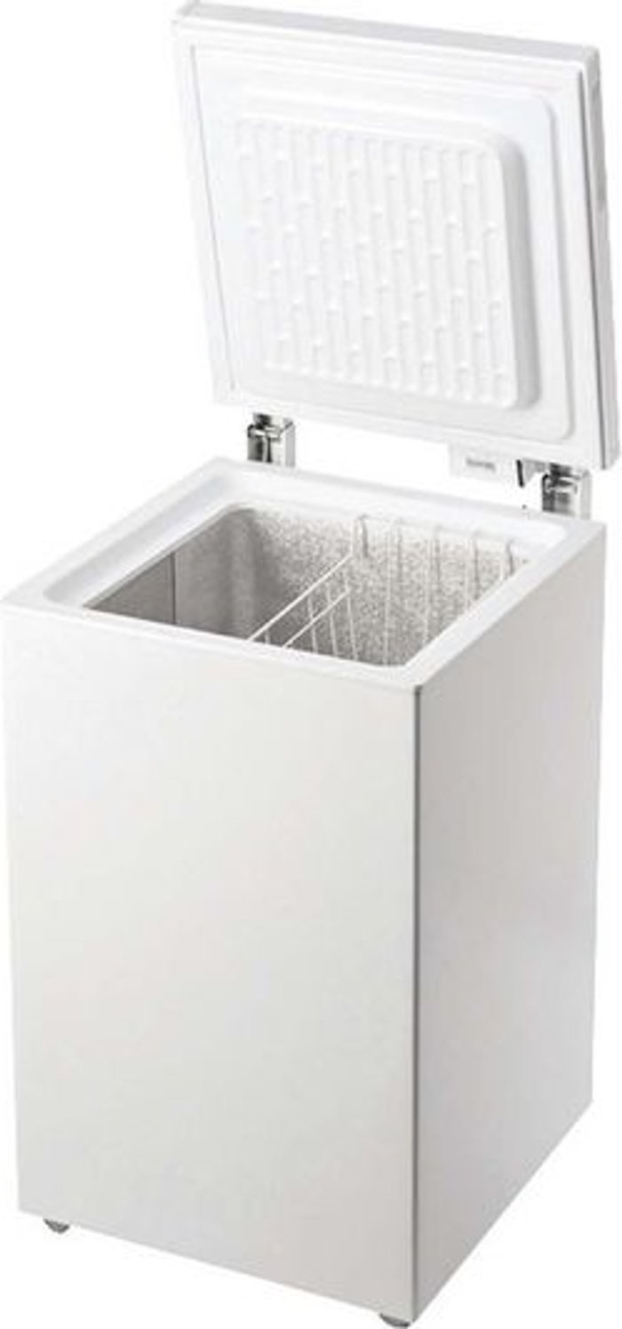 Currys Business | Indesit INDESIT OS 1A 100 2 UK 2 Chest Freezer - White Indesit INDESIT OS 1A 100 2 UK 2 Chest Freezer - White