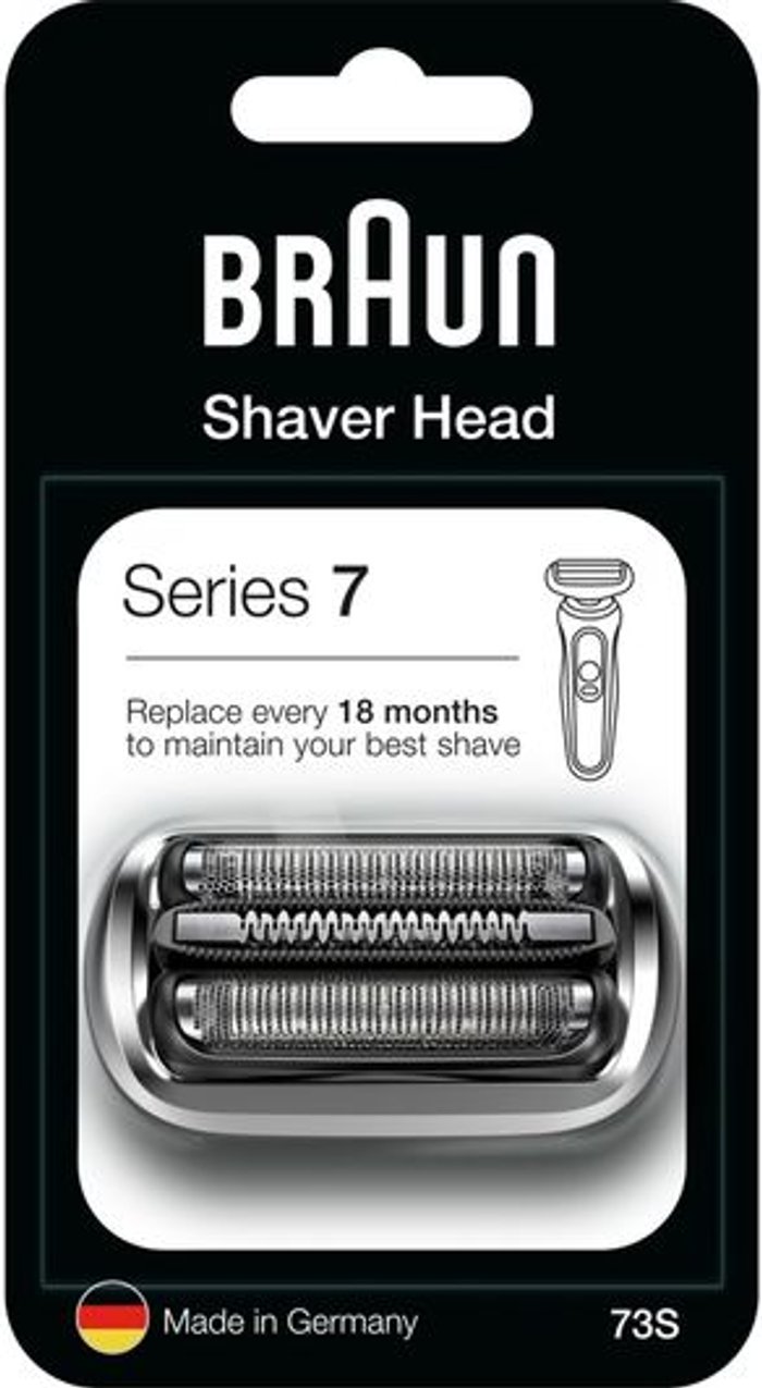 Currys Business | Braun Braun Series 7 73S Electric Shaver Head Replacement, Silver Braun Braun Series 7 73S Electric Shaver Head Replacement, Silver