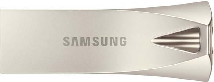 Currys Business | Samsung SAMSUNG Bar Plus USB 3.1 Memory Stick - 128 GB, Champagne Silver, Gold,Silver/Grey Samsung SAMSUNG Bar Plus USB 3.1 Memory Stick - 128 GB, Champagne Silver, Gold,Silver/Grey