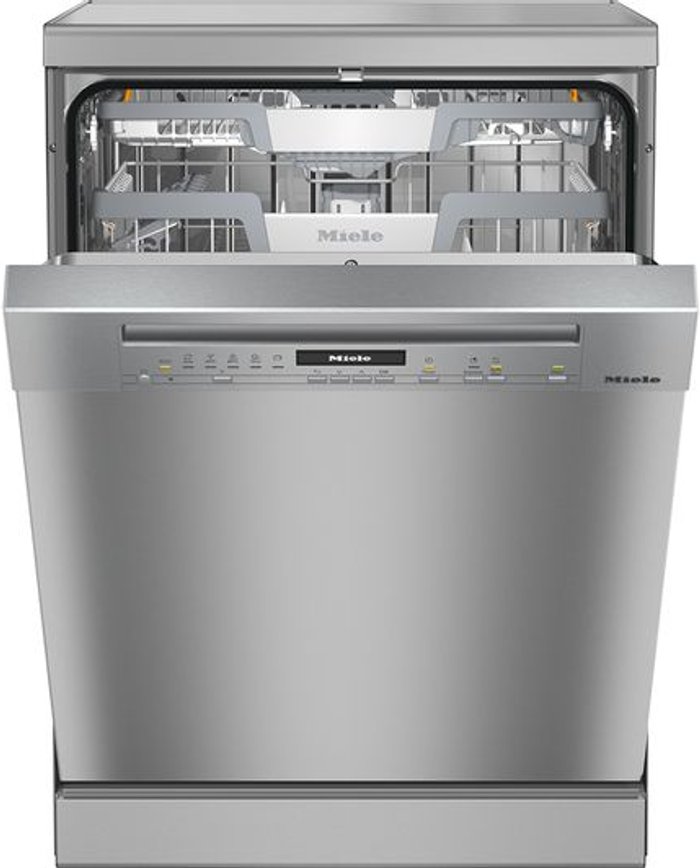 Currys Business | Miele Miele G7110SC Wifi Connected Standard Dishwasher - Clean Steel - B Rated Miele Miele G7110SC Wifi Connected Standard Dishwasher - Clean Steel - B Rated