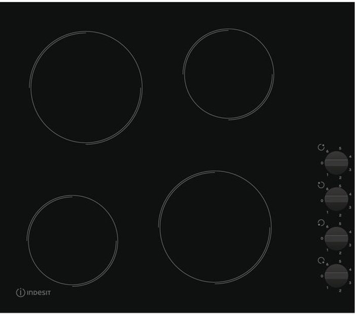 Currys Business | Indesit INDESIT RI 860 C Electric Ceramic Hob - Black Indesit INDESIT RI 860 C Electric Ceramic Hob - Black