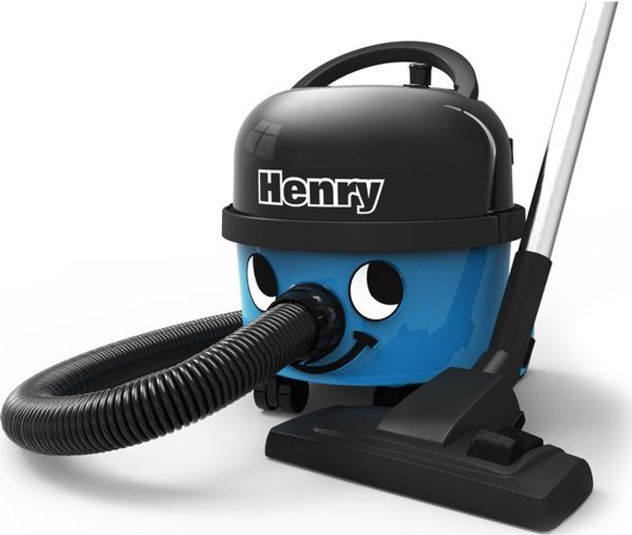 Currys Business | Numatic NUMATIC Henry HVR 160-11 Cylinder Vacuum Cleaner - Blue Numatic NUMATIC Henry HVR 160-11 Cylinder Vacuum Cleaner - Blue