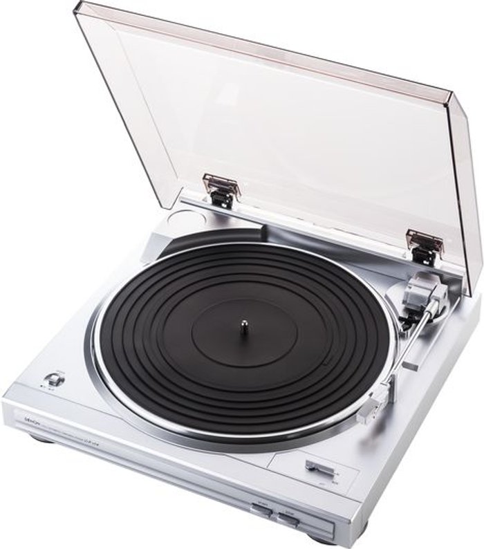 Currys Business | Denon DENON DP-29F Belt Drive Turntable - Silver Denon DENON DP-29F Belt Drive Turntable - Silver