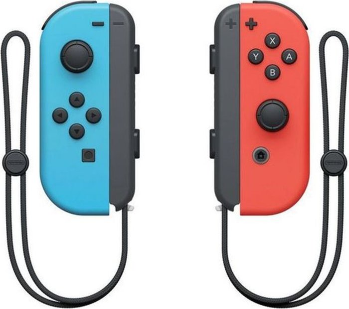 Currys Business | Nintendo NINTENDO Switch Joy-Con Wireless Controllers - Red & Blue Nintendo NINTENDO Switch Joy-Con Wireless Controllers - Red & Blue